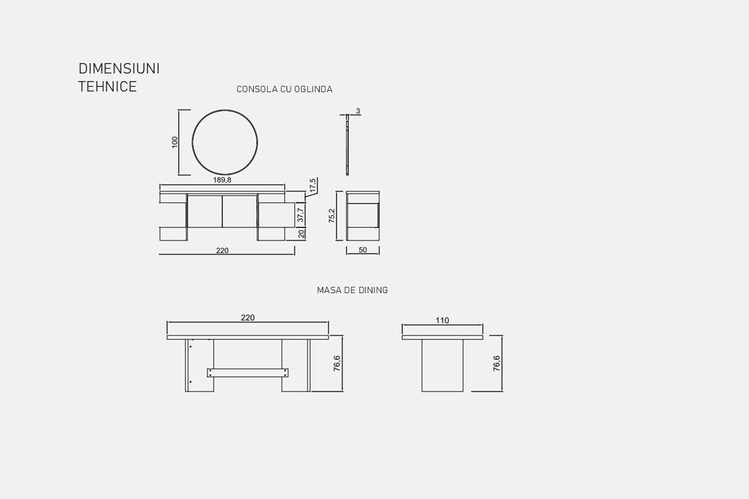 Set Dining Aurum