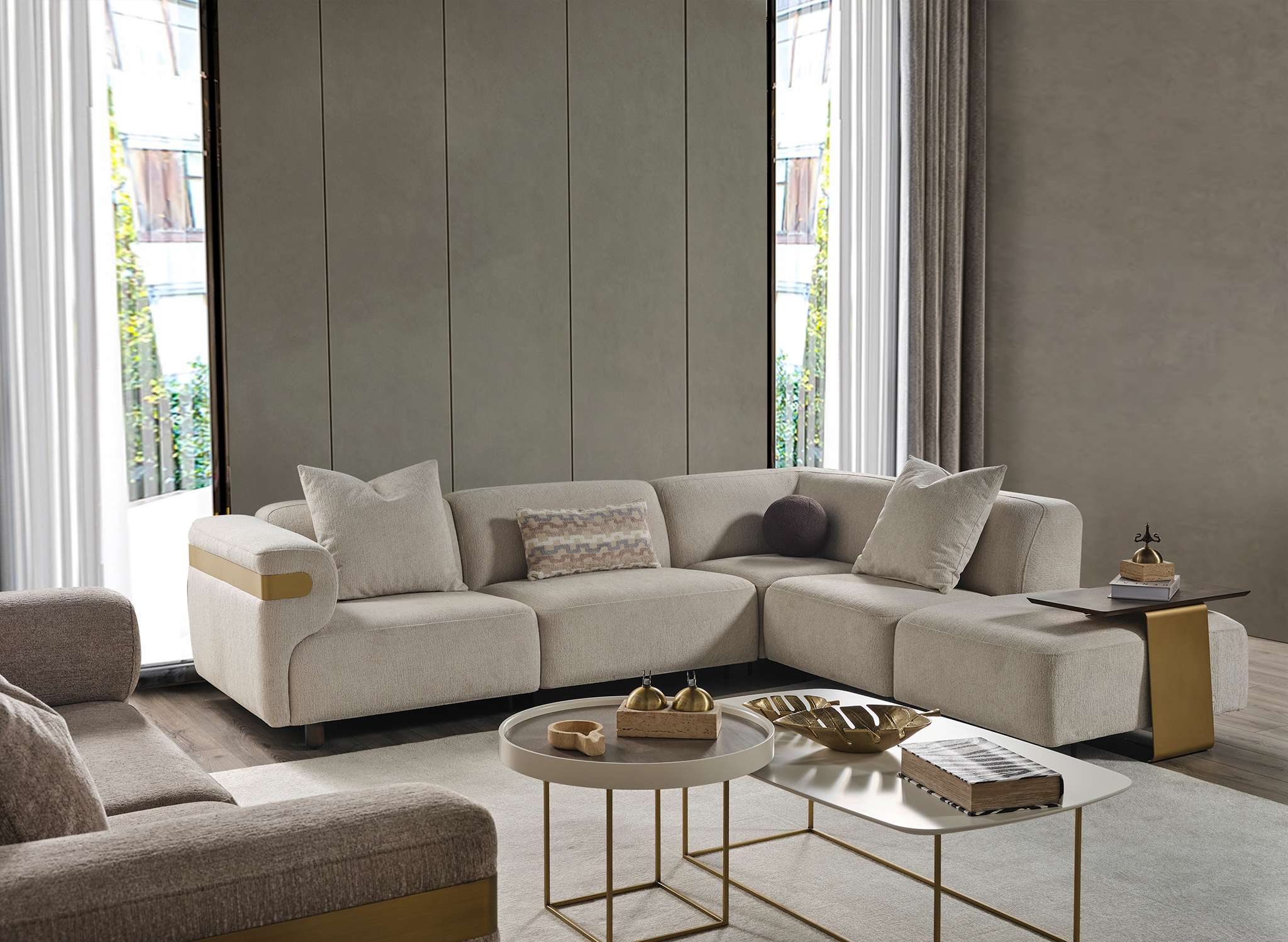 Canapea modulară Glow - Prestige, 279x233 cm