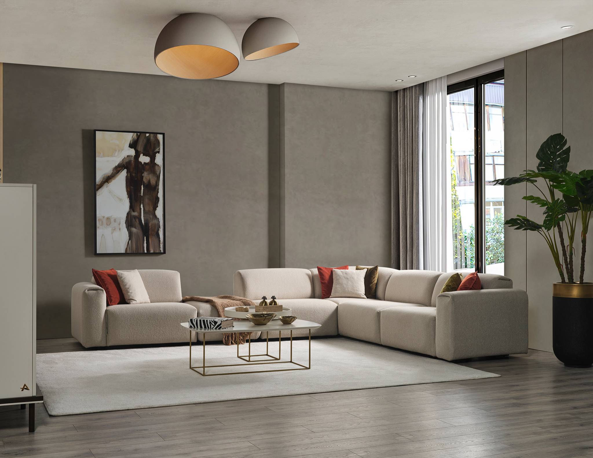 Canapea modulară Vario - Exclusive, 364x294 cm