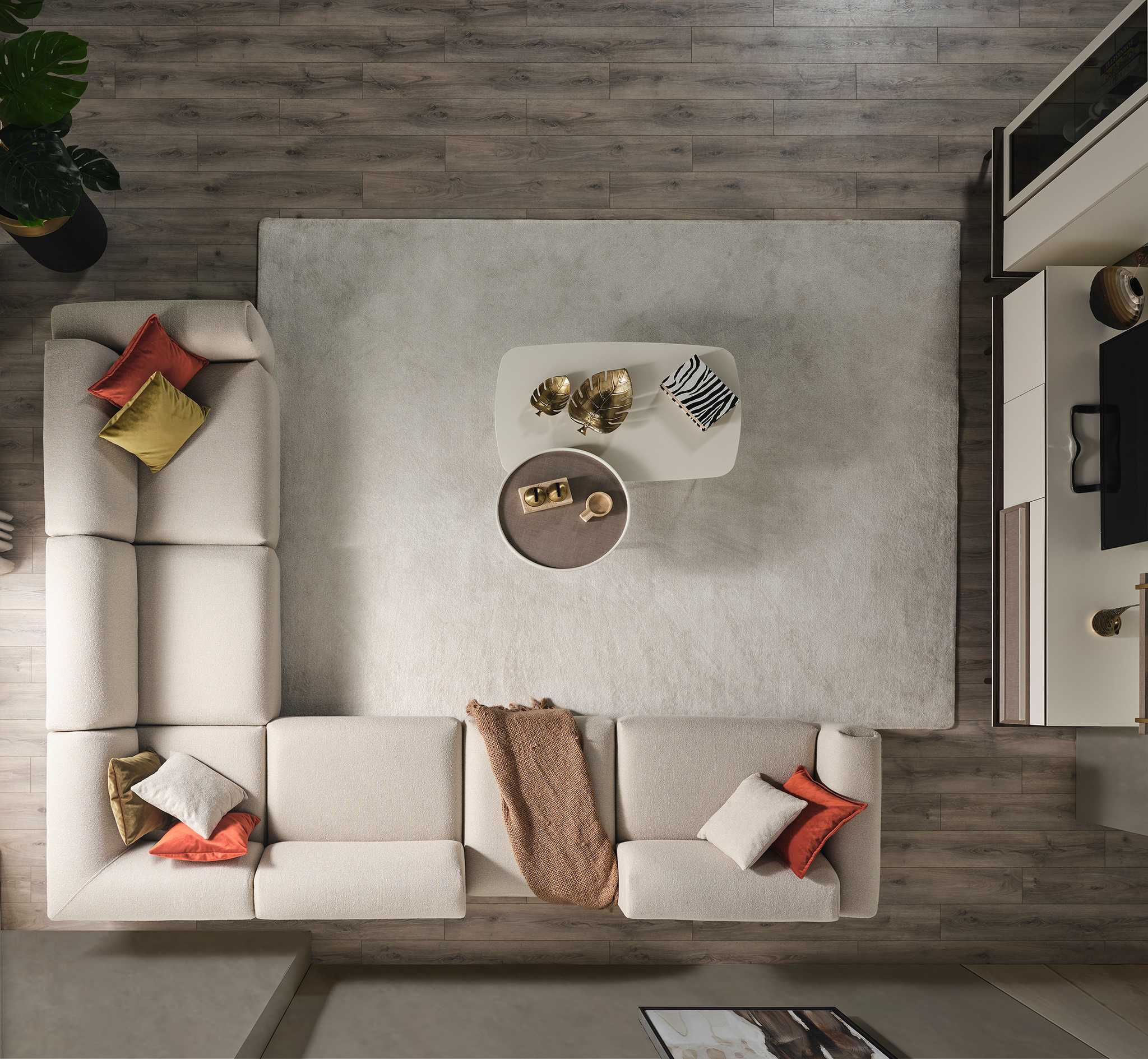 Canapea modulară Vario - Exclusive, 364x294 cm