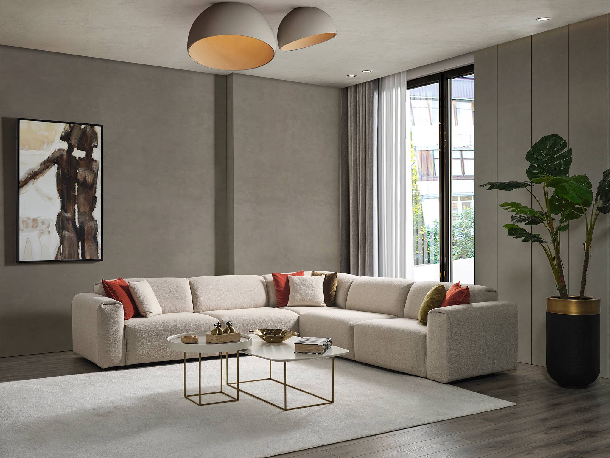 Canapea modulară Vario - Signature, 294x294 cm