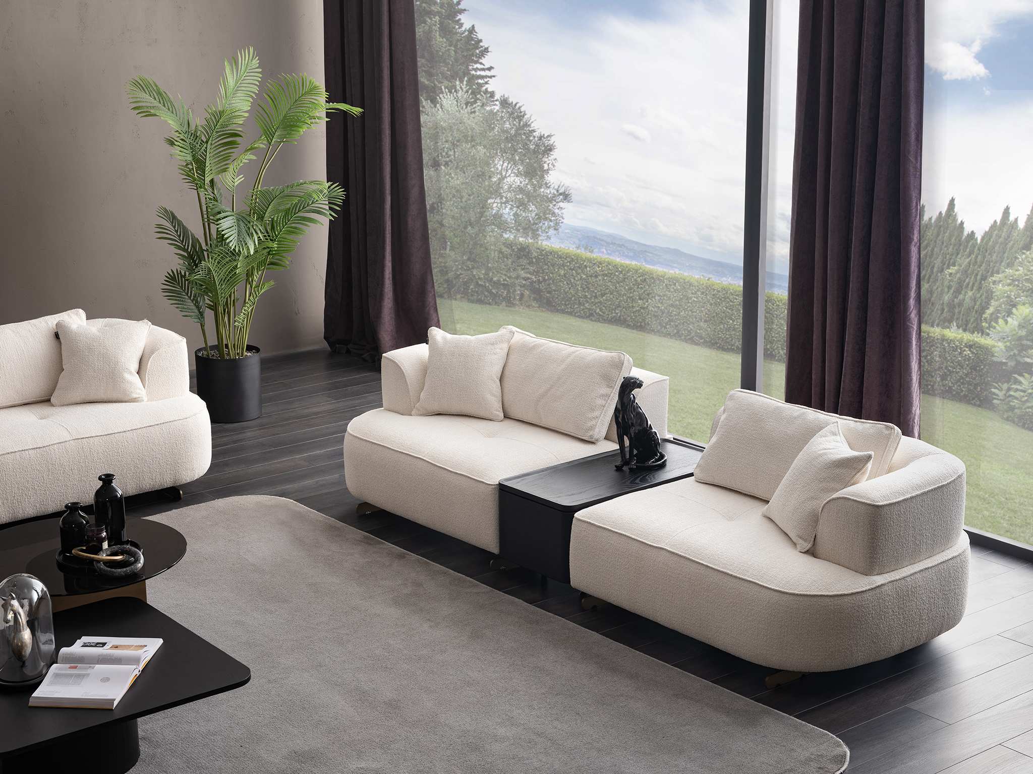 Canapea modulară Imperial - Luxe, 300x126 cm