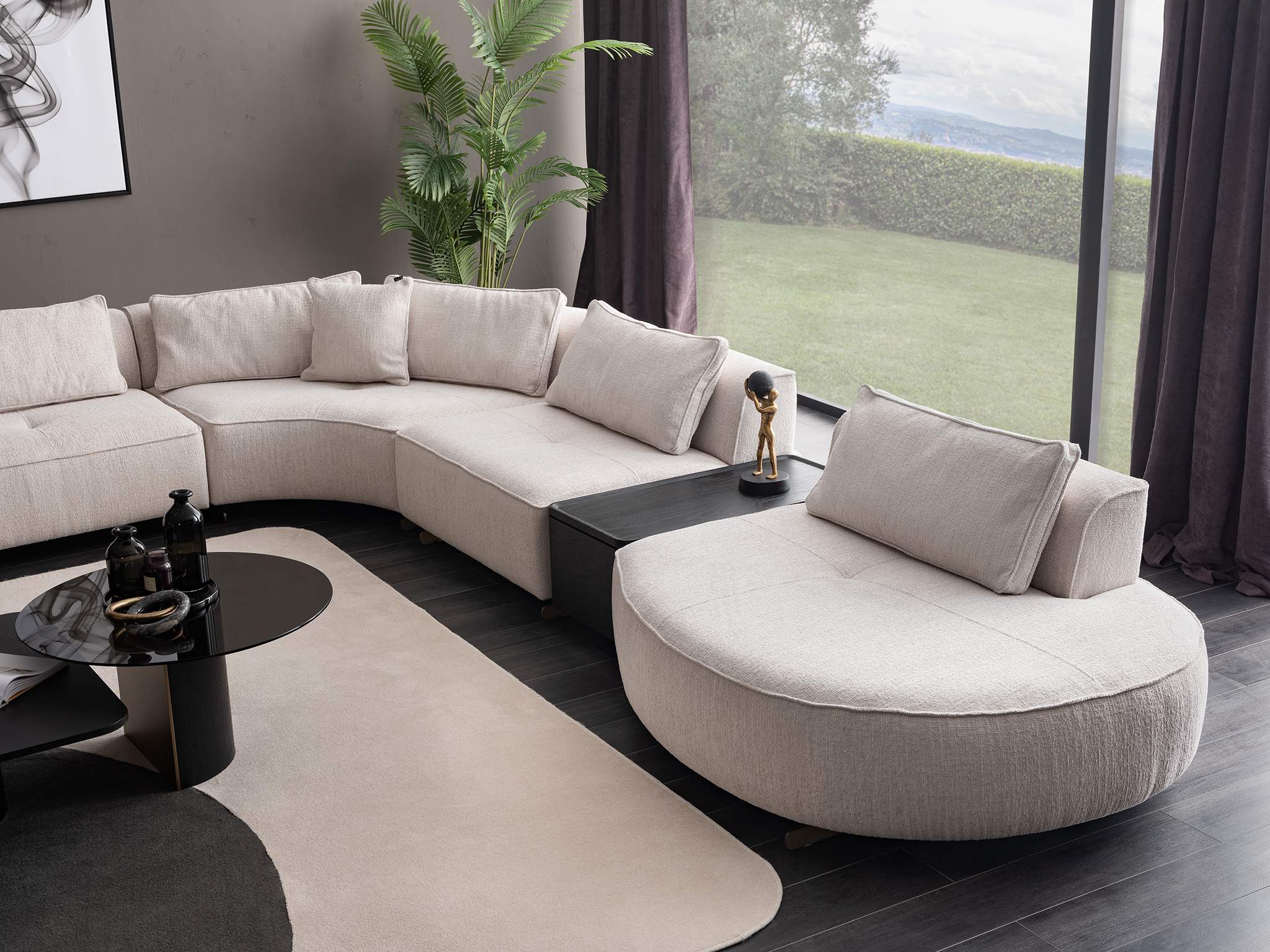 Canapea modulară Imperial - Exclusive, 420x410 cm