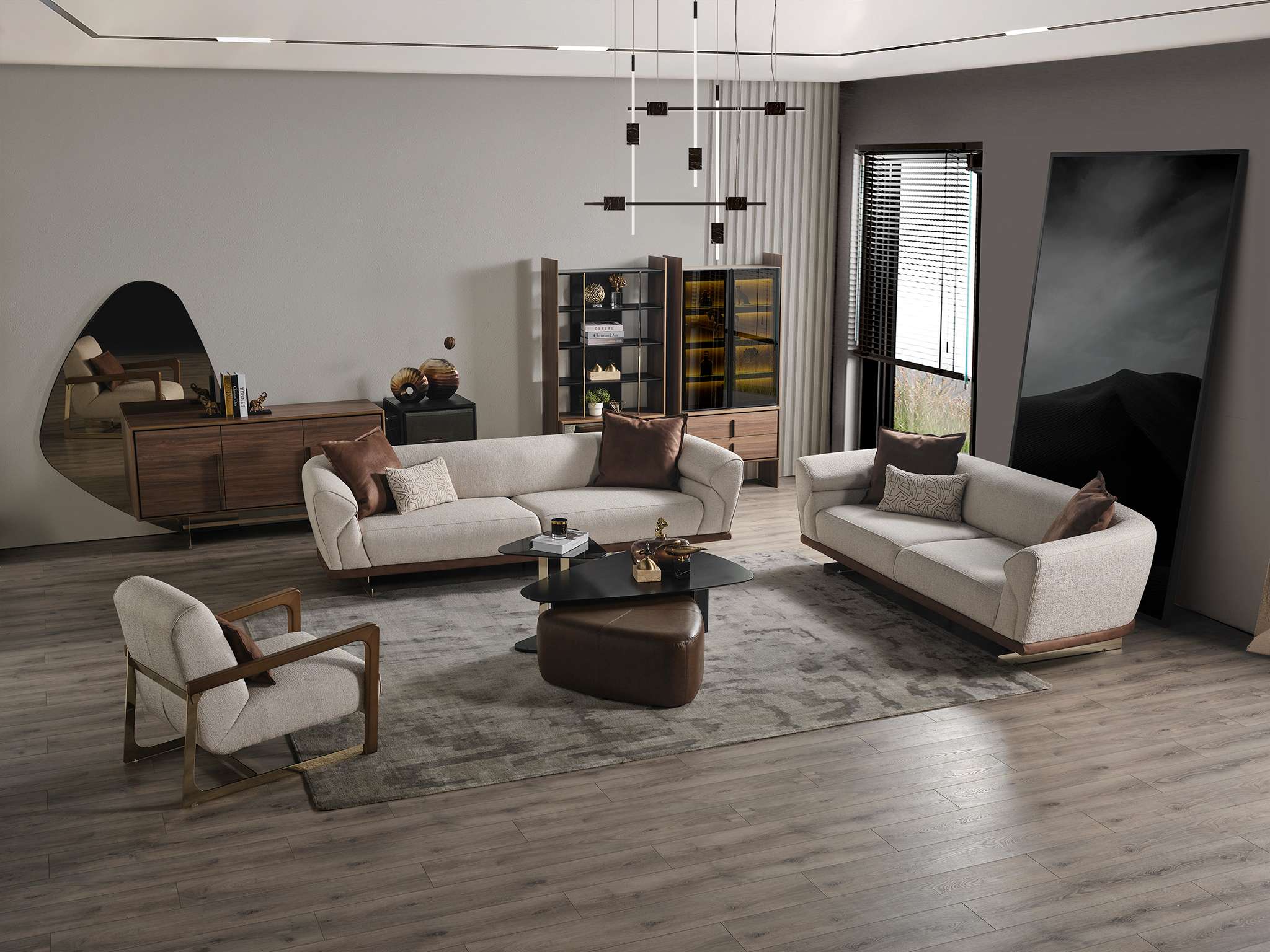 Canapea modulară Onyx - Signature, 236x92 cm