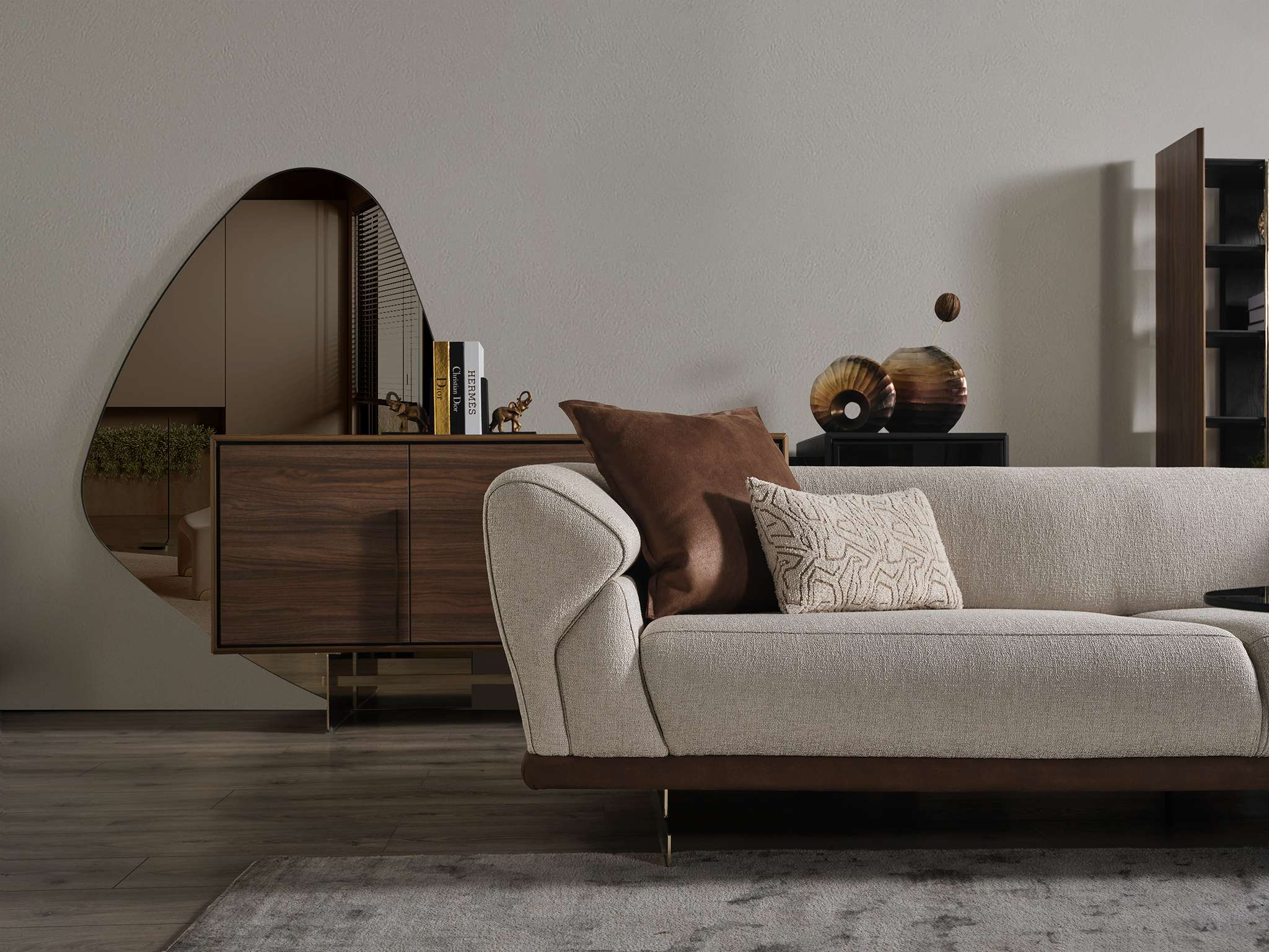 Canapea modulară Onyx - Signature, 236x92 cm