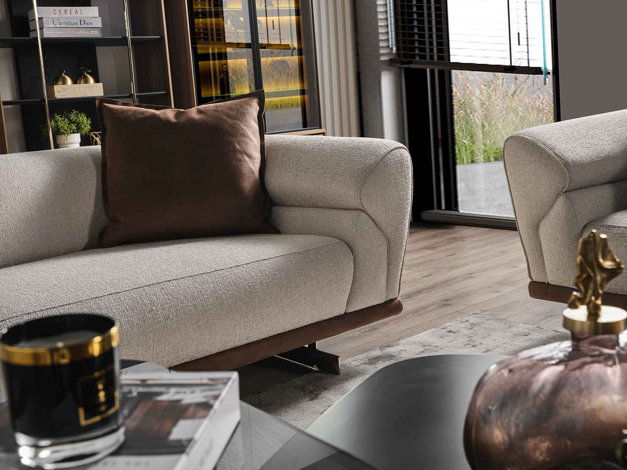 Canapea modulară Onyx - Signature, 236x92 cm