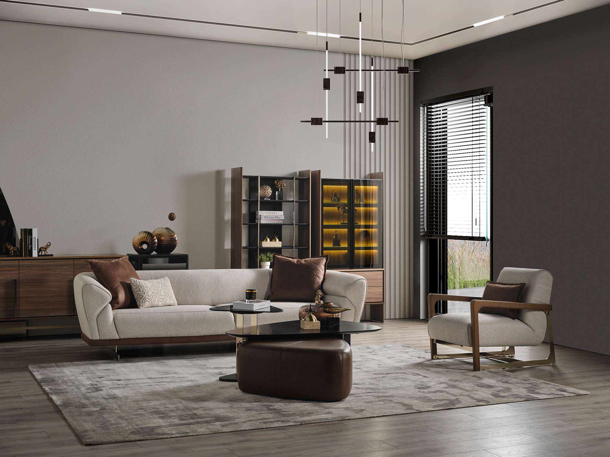 Canapea modulară Onyx - Exclusive, 256x92 cm