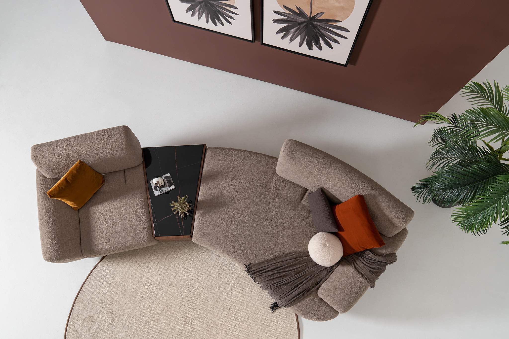 Canapea modulară Lyra - Prestige, 405x160 cm