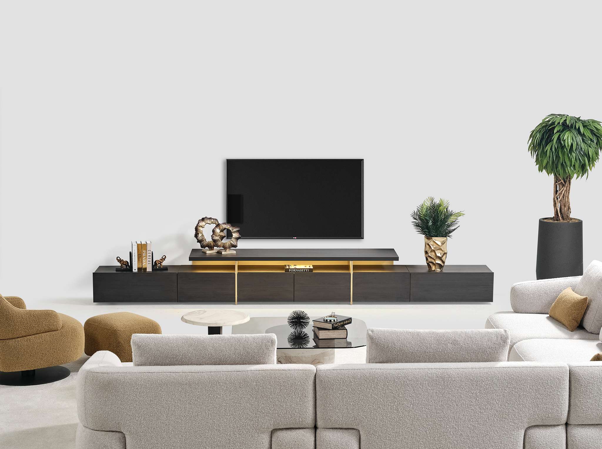 Unitate de perete Aurum - Signature, 383.2 cm