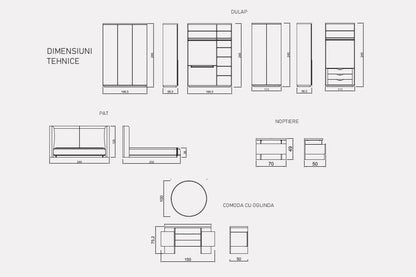 Set Dormitor Aurum
