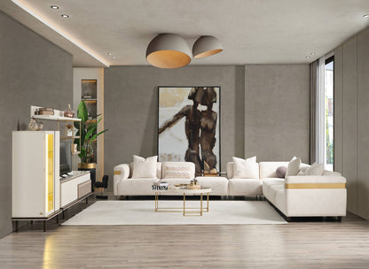 Canapea modulară Glow - Exclusive, 399x329 cm