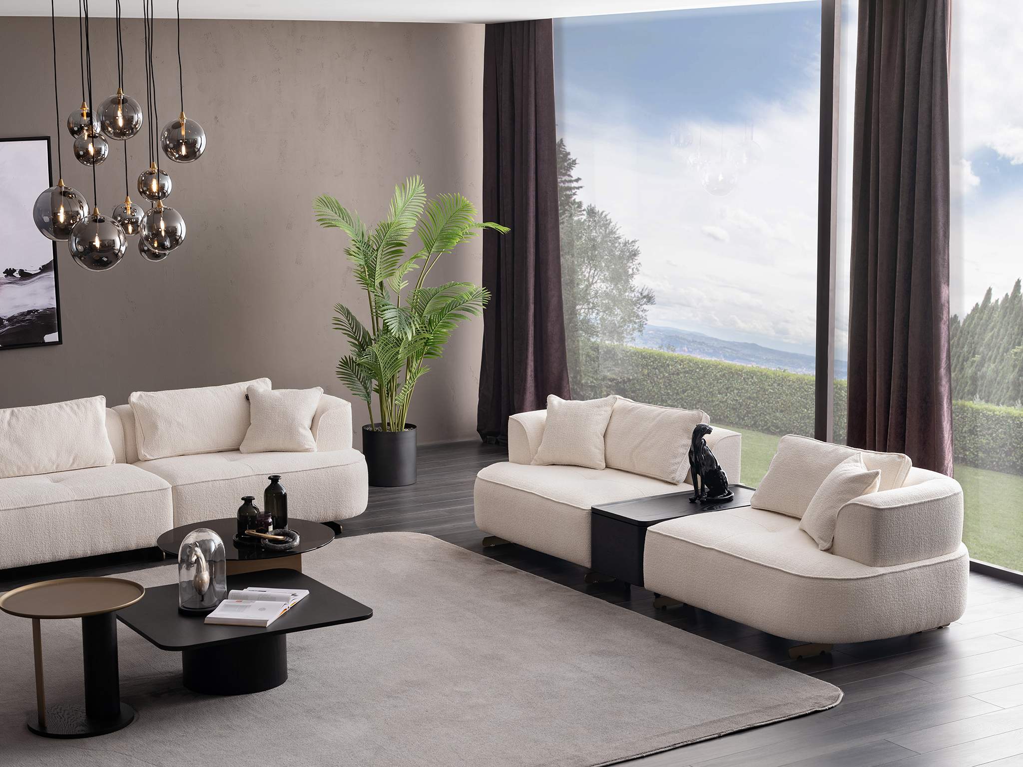 Canapea modulară Imperial - Luxe, 300x126 cm