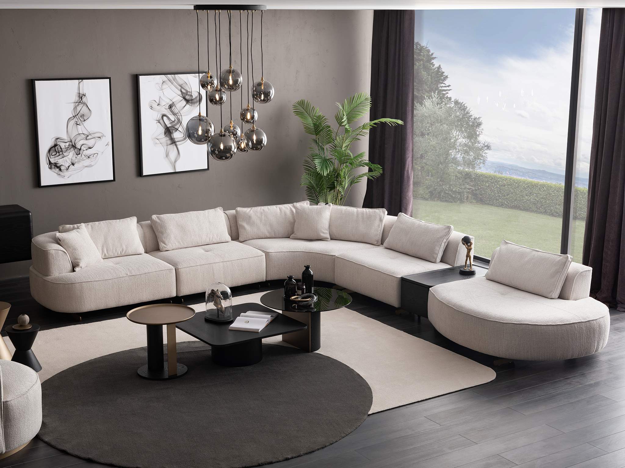 Canapea modulară Imperial - Exclusive, 420x410 cm