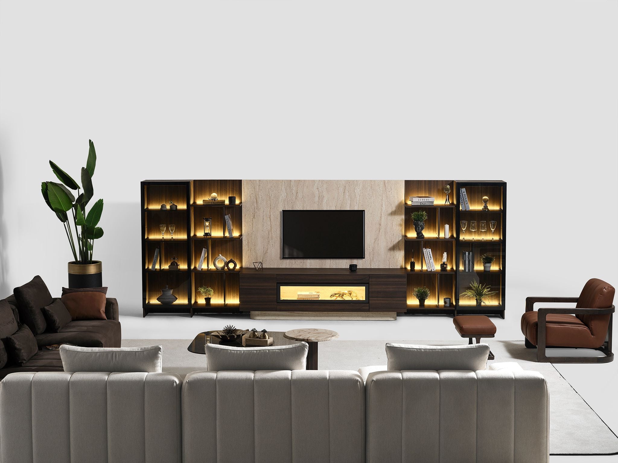 Unitate de perete Iconic - Exclusive, 440 cm