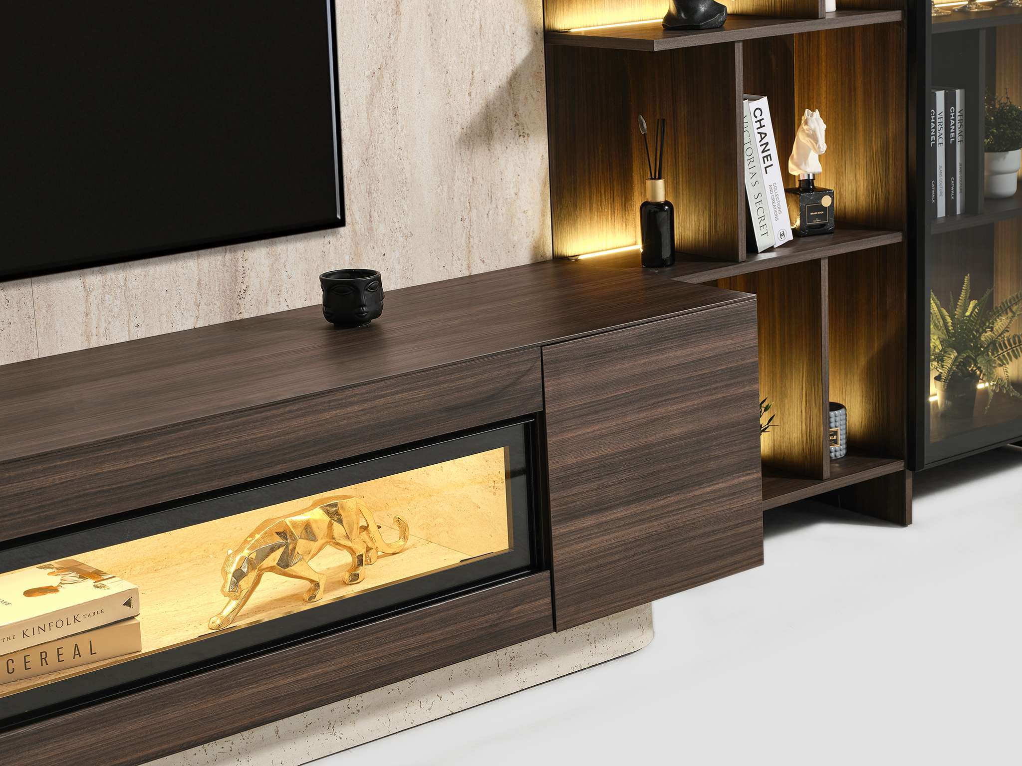 Unitate de perete Iconic - Exclusive, 440 cm