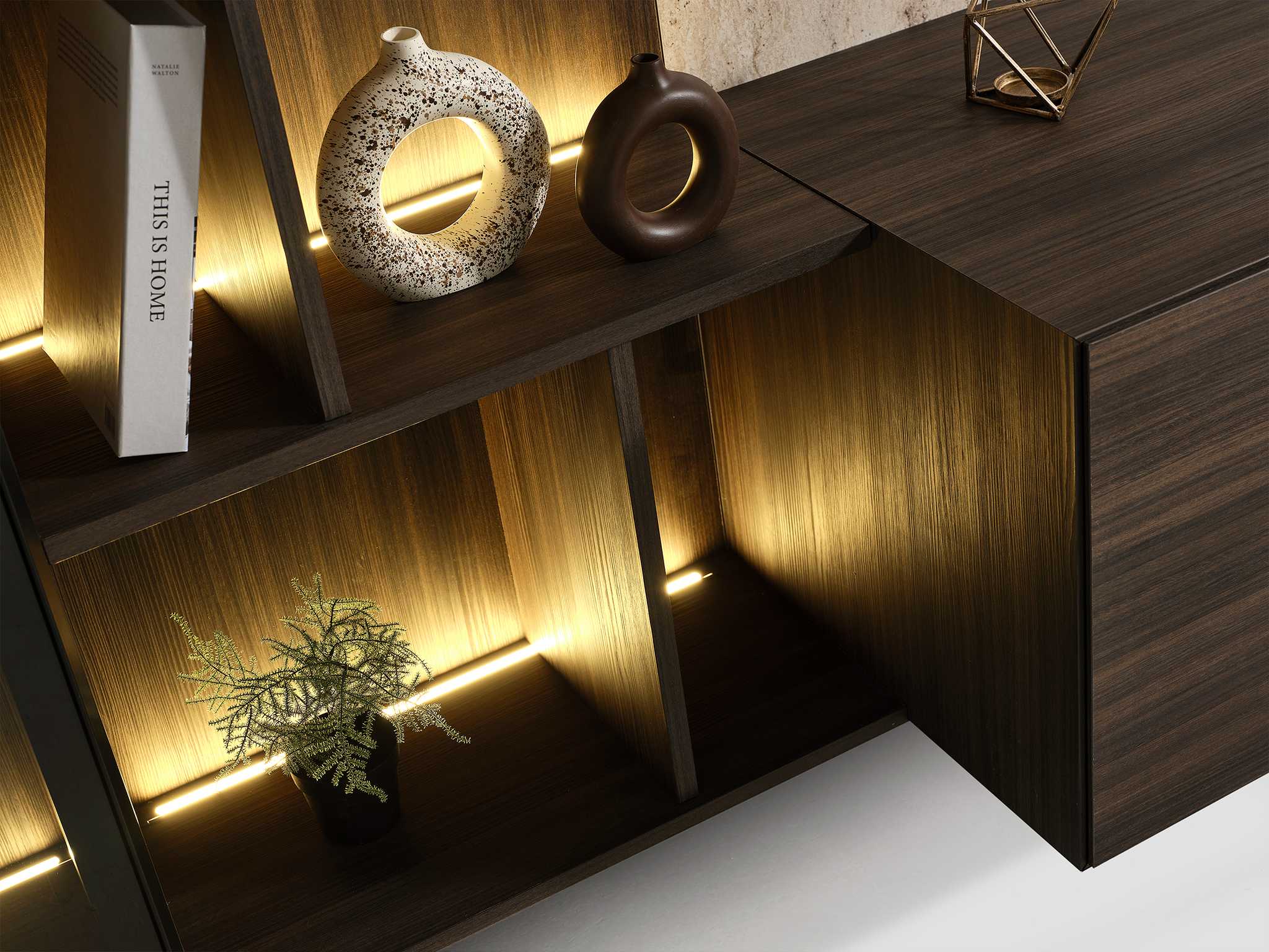 Unitate de perete Iconic - Exclusive, 440 cm