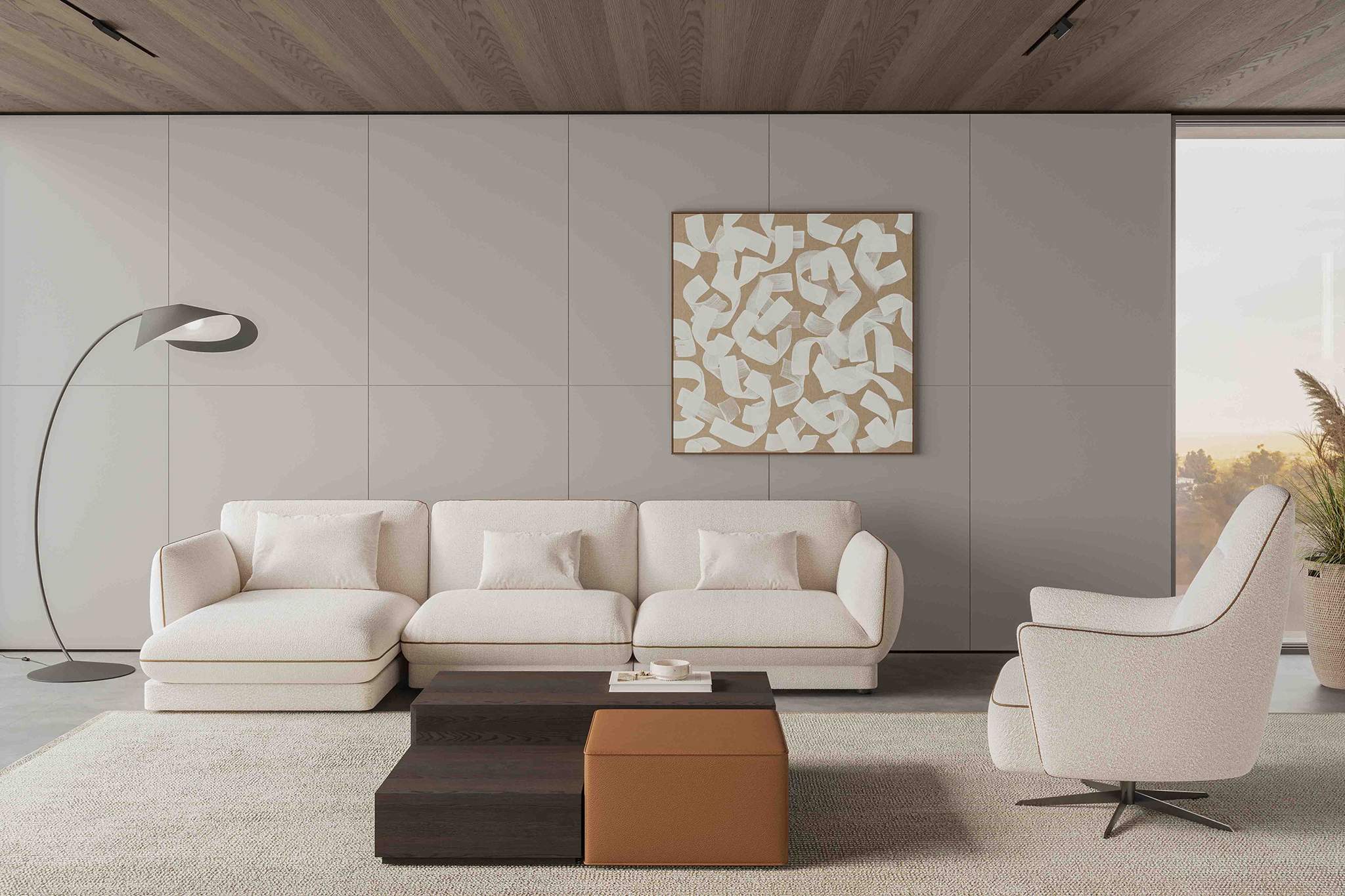 Canapea modulară Sereno - Luxe, 360x163 cm