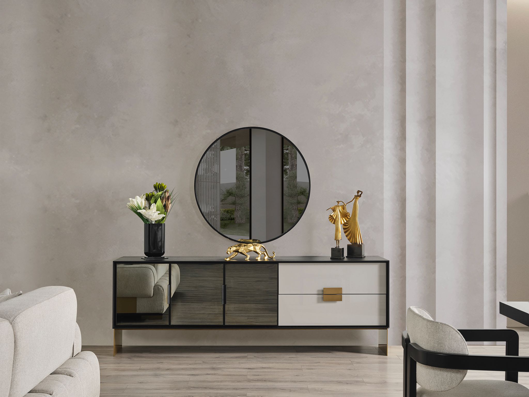 Set Dining Obsidian